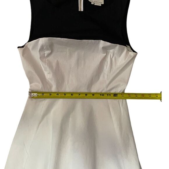 Kate Spade Fit & Flare Black and White Cocktail Dress Size 6 - Picture 9 of 10